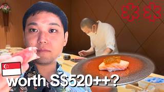 I Tried Singapore’s 2-Michelin-Star Sushi Omakase (japanese pov)