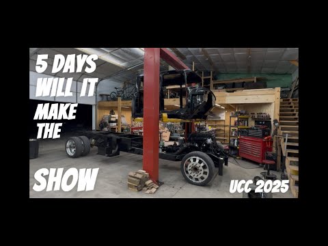 Painted cab meets the frame!!