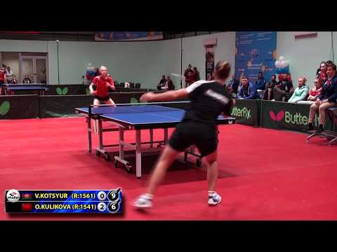 4.КОЦЮР - КУЛИКОВА #MOSCOW #Championships #RUSSIAN #tabletennis #настольныйтеннис