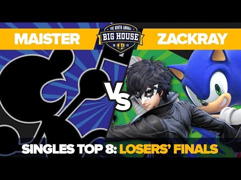 Maister vs zackray - Top 8 Losers' Finals: Ultimate Singles - TBH9 | Game & Watch vs Sonic, Joker