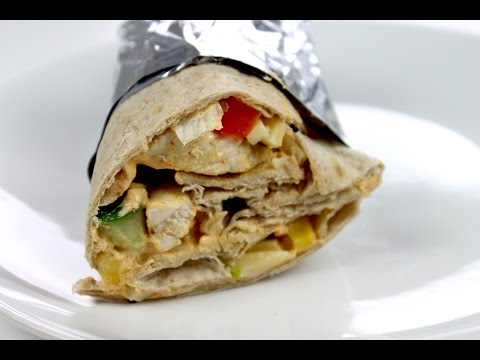 Hähnchen Wrap - Schnell, Einfach, Lecker - Kochnoob