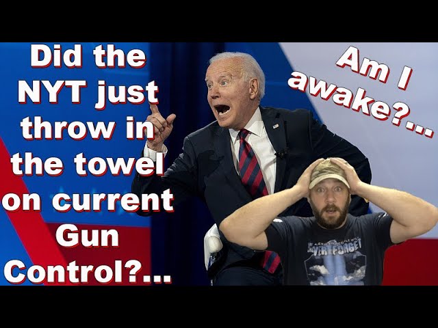 BREAKING! Did The NY Times just give up on Gun Control as we know it?!!