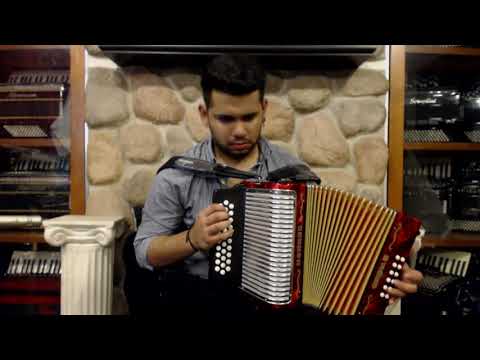 HOHNCORIIIR - Red Hohner Corona III Button Accordion 31 12 $1799