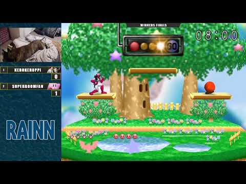 Charity East Winners Finals - SuPeRbOoMfAn (Kirby) Vs. KeroKeroppi (Falcon) Super Smash Bros - SSB64