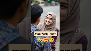 Download lagu Cewek Cantik Ngajak Nikah, Responnya Bikin Ngakak 🤣 #nikahyuk #cewekcantik #shorts mp3