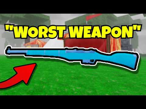 Can I Survive Using The *WORST* WEAPON in 99 Nights in The Forest?