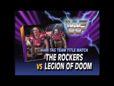 Tag Titles   LOD vs Rockers   SuperStars Dec 28th, 1991