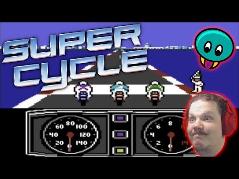 Super Cycle (C64) | REALLY FUN RACING GAME