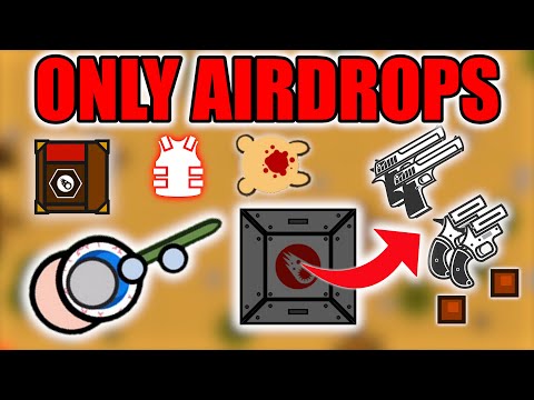 ONLY AIRDROPS CHALLENGE! | Surviv.io