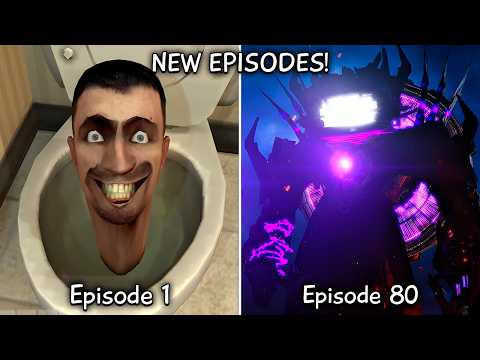 Skibidi Toilet 1 - 79 (part 3) All Episodes (60 FPS REMASTERED) Astro Titan Speakerman (Episode 80?)