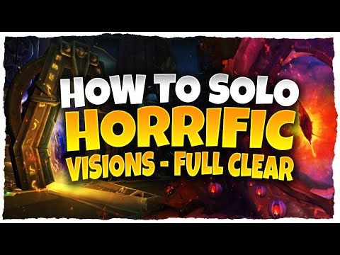 HOW TO SOLO HORRIFIC VISION NORMAL BM HUNTER GUIDE!