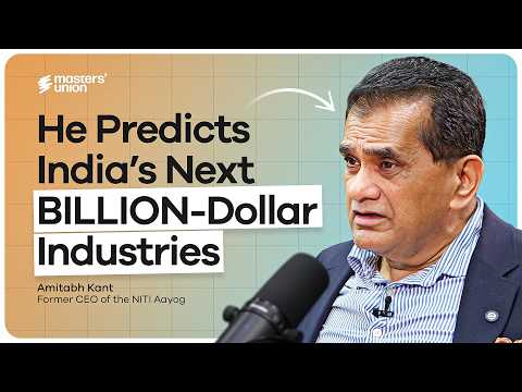 What’s the Next Billion‑Dollar Business Opportunity in India? | Ex-CEO, NITI Aayog