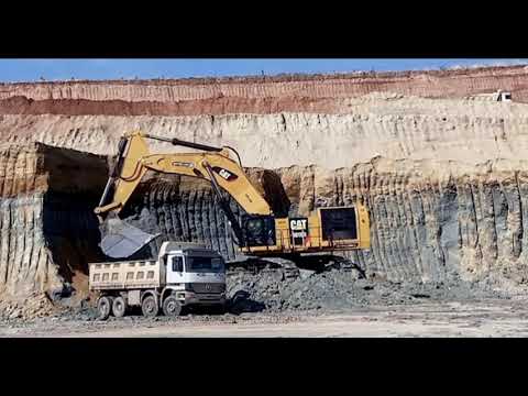 Caterpillar 6015B Excavator Loading Trucks WithTwo Passes - Sotiriadis Mining