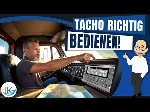 Digital tachograph explained - symbols, operation & common errors