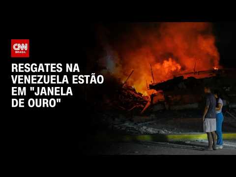Venezuela corre contra o tempo para encontrar sobreviventes | LIVE CNN