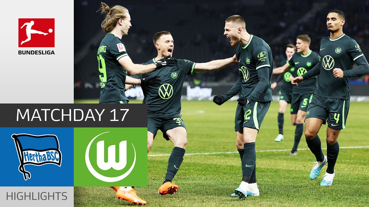 Hertha BSC - VfL Wolfsburg 0:5 | Highlights | Matchday 17 – Bundesliga 2022/23