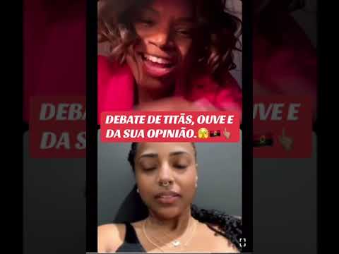 Debate entre Eva RapDiva e Tchizé dos Santos