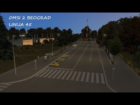 OMSI 2 I Beograd I Linija 45 Zemun /Novi Grad/ - NBG Blok 44 I Ikarbus IK-103 (2006)