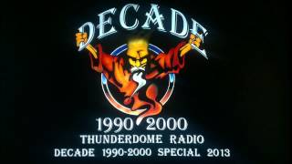 Bass D @ Thunderdome Radio Decade 1990 2000 Special 2013
