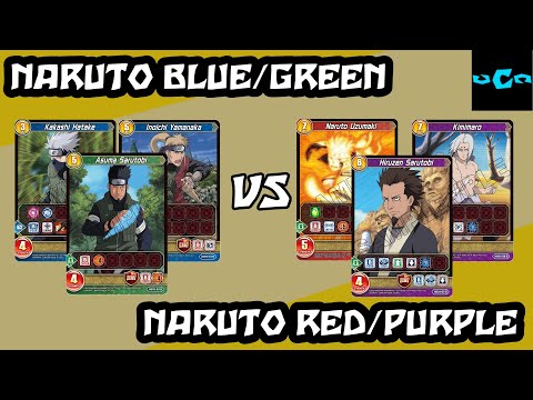 Chrono Clash! Naruto Blue Green vs Red Purple