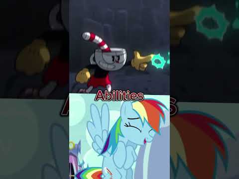 Cuphead vs rainbow dash