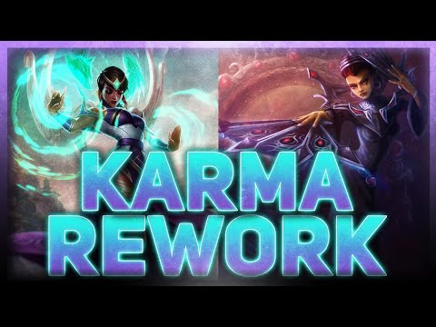 Karma's Rework: The FIRST Visual Gameplay Update | League of Legends