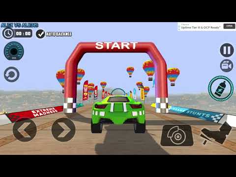 Stunt Mode Driving - Impossible Stunt Car Tracks