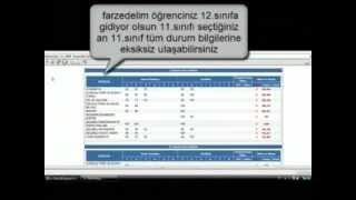 E Okul  - Veli Bilgilendirme Sistemi