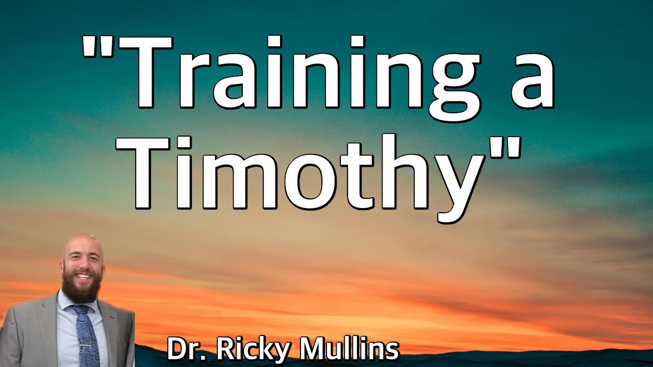 Training a Timothy