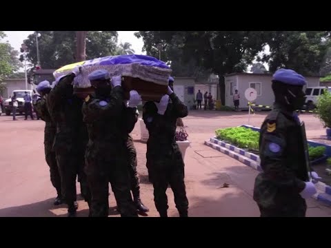Ceremony honors U.N. peacekeepers killed in CAR