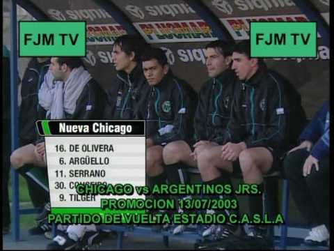NUEVA CHICAGO ARGENTINOS 1T  (PROMOCION 13-07-2003)