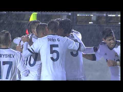 Gol de Borja García (1-0) en el Real Madrid Castilla - SD Ponferradina Jornada 7