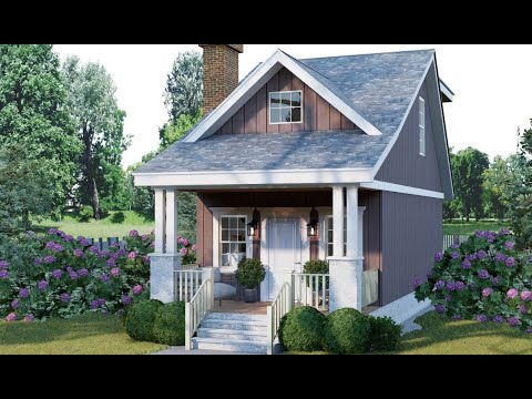 900sqft Cozy Tiny House Tour - Perfect Living Space for a Small Family