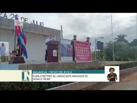 Cuba: En Majagua honran a héroes caídos en Venezuela