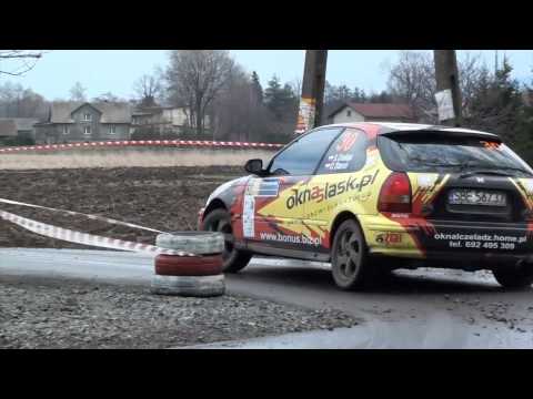 6 Rajd Czechowicki 2012 - Szymon Cieślak Dariusz Staroń Honda Civic by OesRecords