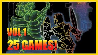 Atari 8bit Gaming Gems Vol 1 #Atari400mini