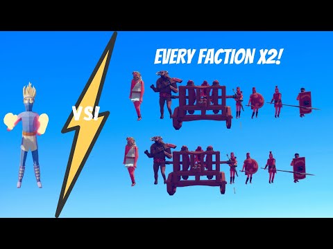 Super boxer vs Every Faction x2! Totally Accurate Battle Simulator