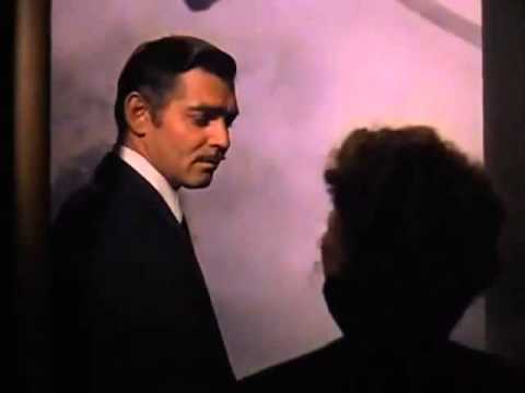 Gone With The Wind : "Frankly my dear I don't give a damn."