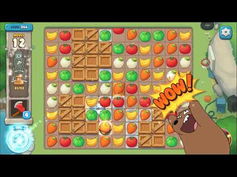 We Bare Bears match3 repairs level 366