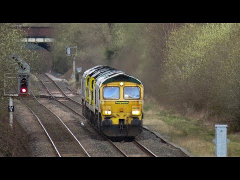 Freightliner Class 66 & 70 No's. 66602 & 70016 & 70003 & 66610 on 0K98 on 28.03.20 - HD