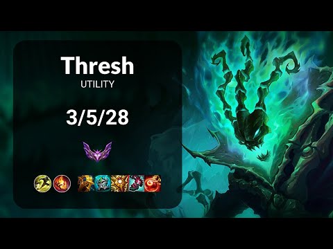 Thresh vs Nautilus UTILITY - KR MASTER Patch 15.3