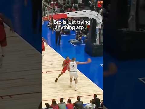 Not sure how he even saw him there 😮 #nikolajokic #basketball #europe #nba #viral #explore #shorts