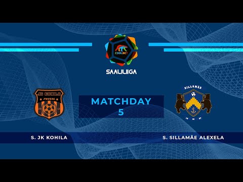 JK Kohila - Sillamäe Alexela. Coolbet Saaliliiga. MD 5. Live stream