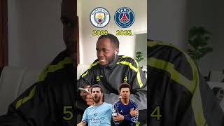 PSG 2025 vs MAN CITY 2023