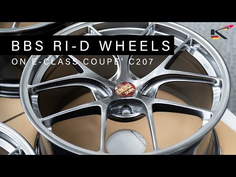 BBS RI-D Unboxing & Installation On E-Class Coupe\' : Kamikaze Vlogging Vol. 4