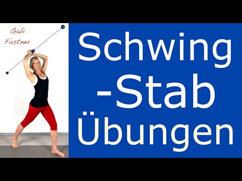 🖊️32 min. Schwingstab Übungen | Tiefenmuskel - Training, Stabilisation und Form
