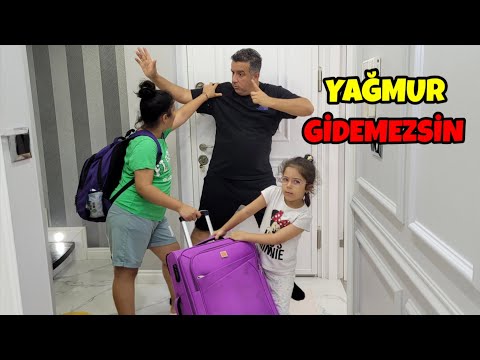 GECE EVİMİZDE NELER OLUYO YAĞMUR EVİ TERK EDİYO