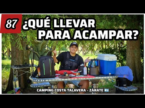 🏕🎣QUÉ LLEVAR PARA IR DE CAMPING?? Te contamos lo que nosotros llevamos!💪💪