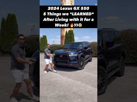 Five Things We Learned After *Living* With the 2024 Lexus GX After Seven Days!