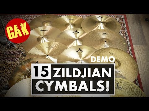 15 Ride Cymbal Comparison! | Zildjian
